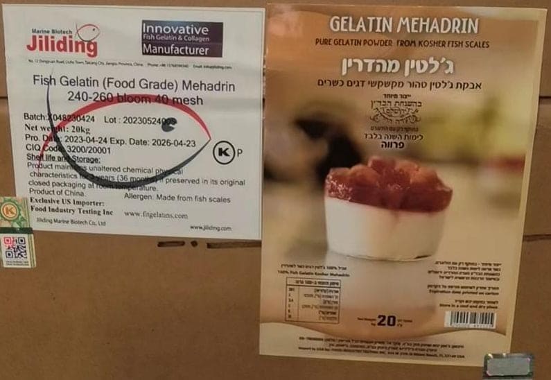 Marine Kosher Gelatin